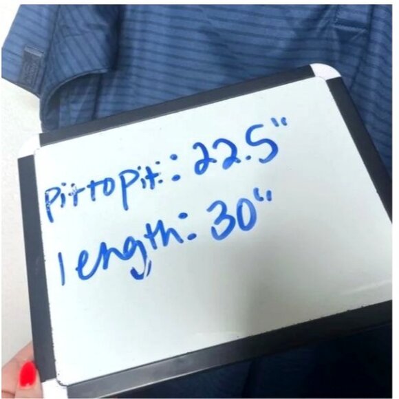 Slazenger Mens Large Blue Striped Polo Shirt Size Large - Picture 7 of 7